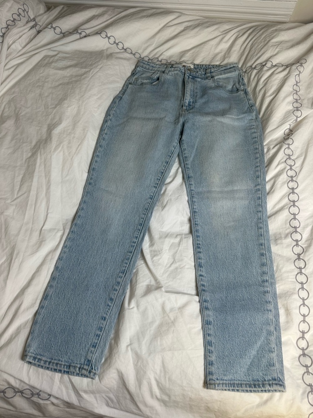 ROLLA'S Light Blue Straight Leg Jeans